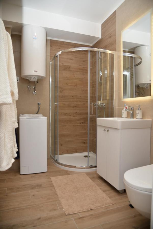 Mirror Apartment With Private Parking Újvidék Kültér fotó